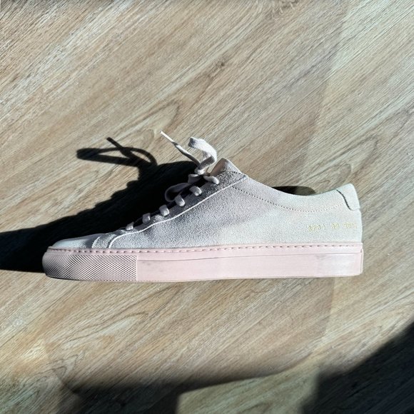Common Projects | Women Achilles Sneakers | Color: Pink suede | Size: 9 - Picture 2 of 6